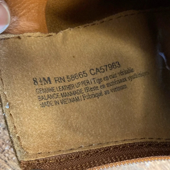 BP Boots Womens 8.5 Tan Genuine Leather Suede‎ Ankle Booties Nordstrom - Picture 7 of 14